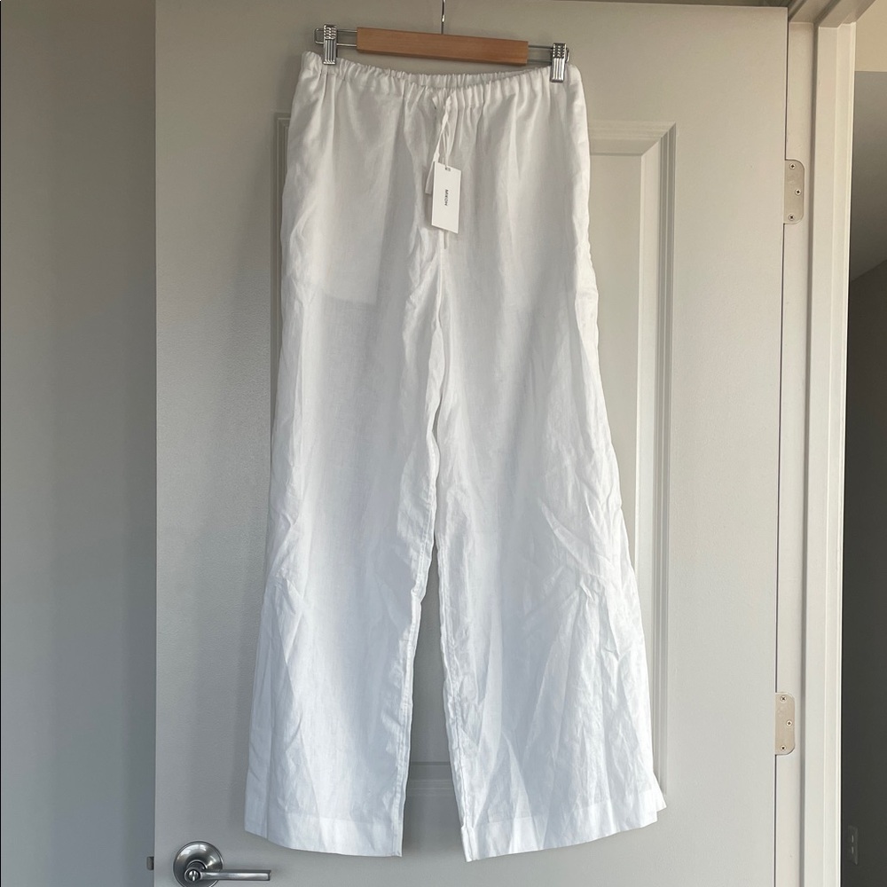 NWT 2025 Mikoh Gaston 100% linen pant